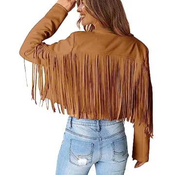 PRETTYGARDEN Women's Fringe Faux Suede Jacket for 2025