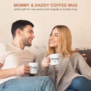 New Parents Gifts for Couples 2024 2025, Pregnancy Gifts for New Mom and Dad, First Time Mom Gifts Basket, Expecting Parents to Be Gift for Baby Shower, Gender Reveal