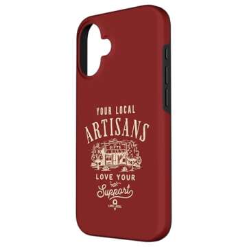 Support Your Local Artisans Vintage Handmade Case