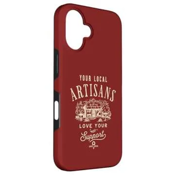 Support Your Local Artisans Vintage Handmade Case