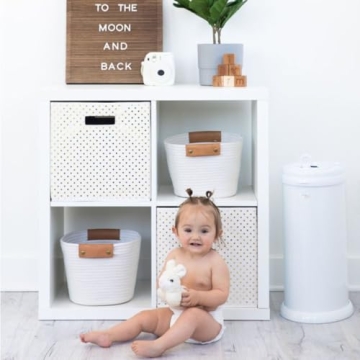 Ubbi Steel Diaper Pail - Odor Control & Stylish Design