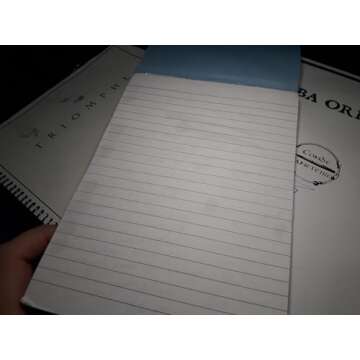 Clairefontaine Triomphe Blank Writing Paper Tablet, A4, 90g, 50 Sheets, White