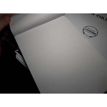 Clairefontaine Triomphe Blank Writing Paper Tablet, A4, 90g, 50 Sheets, White