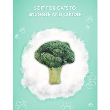 Potaroma 7Pcs Days of The Week Catnip Toys, Plush Cat Chew Toy for Kittens, Bite Resistant Catnip Filled Realistic Food Simulation Cat Teething Toy, Purring Cat Toys, Promote Cat Exercise