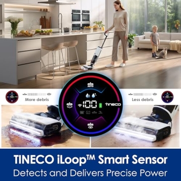 Tineco Floor ONE S7 Steam Mop - Cordless All-in-One Cleaning Solution