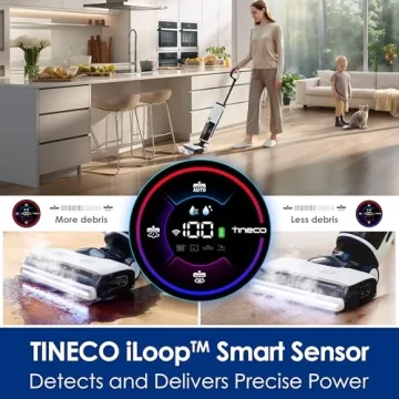 Tineco Floor ONE S7 Steam Mop - Cordless All-in-One Cleaning Solution