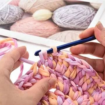 E-outstanding 3PCS Aluminum Crochet Hooks for DIY Craft