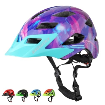 Kids Helmet, Exclusky Kids Bike Helmet Adjustable Safety Lightweight Children Bicycle Helmet for Kid...