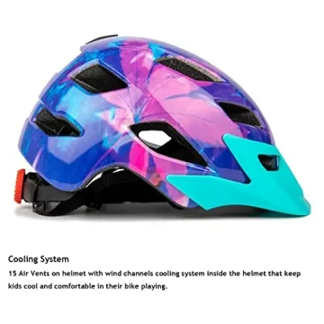 Exclusky Kids Bike Helmet Adjustable Safety Lightweight Children