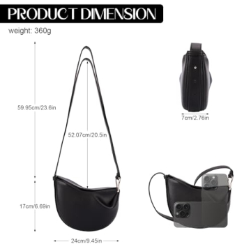 Stylish AIZHIYI Women Dumpling Bag - Chic & Affordable