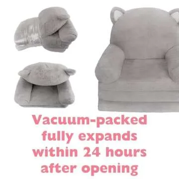 MONKISS Toddler 2-in-1 Couch for Kids - Comfy & Versatile