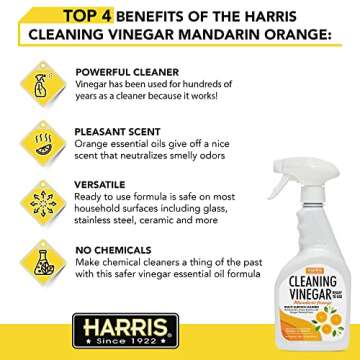 HARRIS Cleaning Vinegar - Effective All Purpose Cleaner