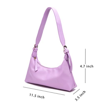 JISEN PU Leather Shoulder Clutch Bag Women Lightweight Waterproof