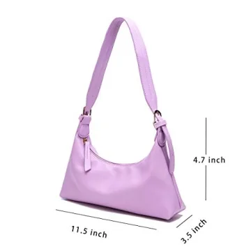 JISEN PU Leather Shoulder Clutch Bag Women Lightweight Waterproof