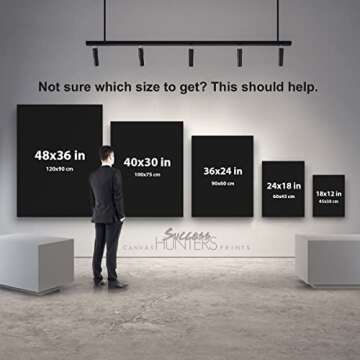 SuccessHunters Gay Pride Canvas Print for Home Decor