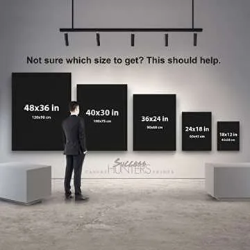 SuccessHunters Gay Pride Canvas Print for Home Decor