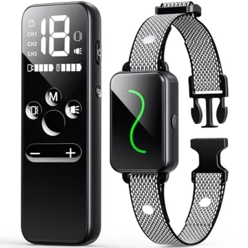 Vsezund Dog Training Collar with Remote - 3 Modes, Waterproof, Up to 2600ft Range