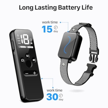 Vsezund Dog Training Collar 3 Modes Waterproof 2600ft Range