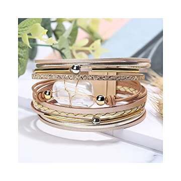 Stylish Fesciory Leopard Bracelet for Women - Boho Chic Jewelry