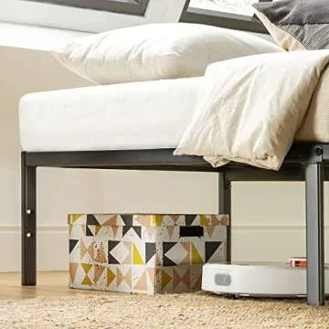 Best Price Mattress Metal Platform Bed Frame with Storage