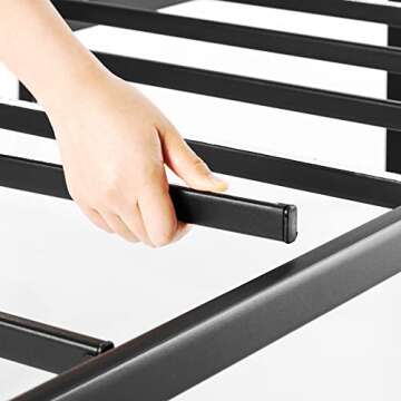 Best Price Mattress Metal Platform Bed Frame with Storage