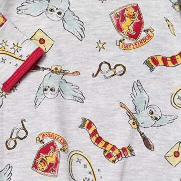 Harry Potter Hedwig Owl Baby Sleeper Gowns 0-6 Months
