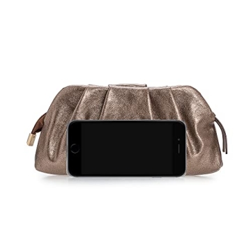 CHARMING TAILOR Vegan Leather Clutch Bag for Women