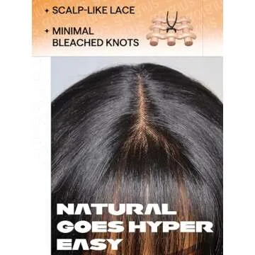 GORGIUS Black Body Wave Wig with Bangs Ready-to-Go Glueless Bang Wig Pre Bleached True Scalp Long Wavy Fringe Bangs Wig Upgraded with Style-Archive Premium Fiber