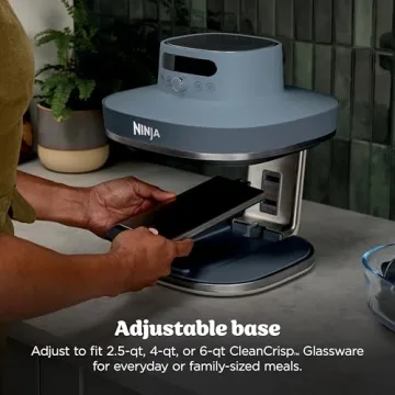 Ninja Crispi Pro 6-in-1 Glass Air Fryer with Recipe Book