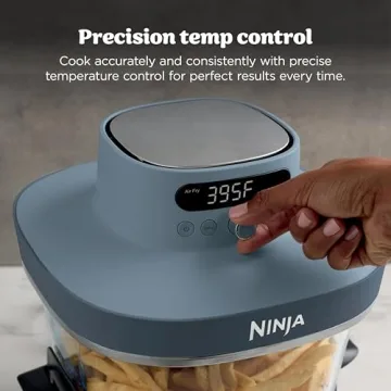 Ninja Crispi Pro 6-in-1 Glass Air Fryer with Recipe Book
