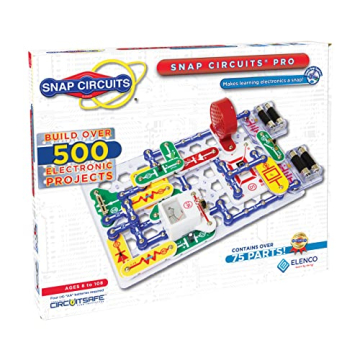 Snap Circuits Pro SC-500: 500+ STEM Projects for Kids 8+ | Educational Electronics Kit