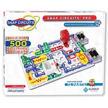 Snap Circuits Pro SC-500 STEM Educational Electronics Kit