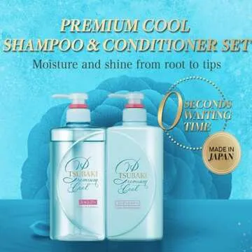TSUBAKI Premium Cool Shampoo & Conditioner Pair Set
