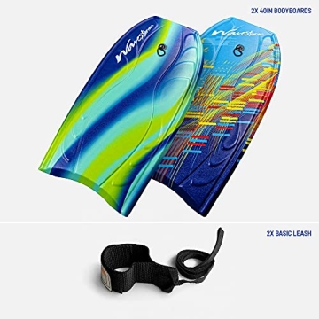 Wavestorm 40" Bodyboard 2-Pack for Ultimate Beach Fun