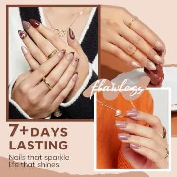 modelones Quick Dry Nail Polish Set - 6 Stunning Colors