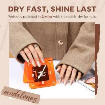 modelones Quick Dry Nail Polish Set - 6 Stunning Colors