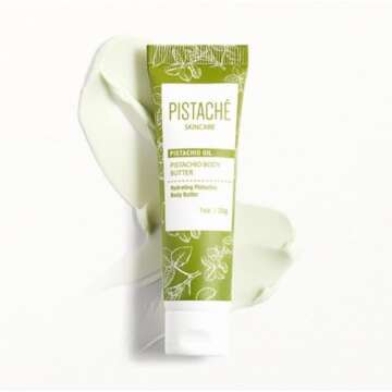 Pistaché Skincare Pistachio Oil Whipped Body Butter Cream Moisturizer (a.k.a The Boyfriend Body But...