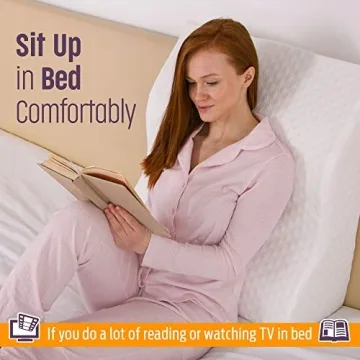 Fsa Eligible Memory Foam Wedge Pillow for Elevation and Support