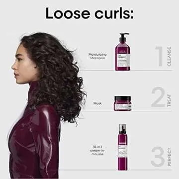 L'Oreal Professionnel Curl Expression Anti Buildup Shampoo - Gently Cleanses & Eliminates Buildup For Curly and Coily Hair Types, Sulfate, Paraben & Silicone Free