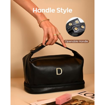 Vogewood Teacher Appreciation Personalized Makeup Bag with Handle