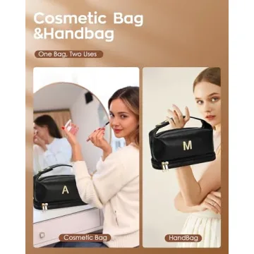 Vogewood Personalized Makeup Bag for Teachers and Friends