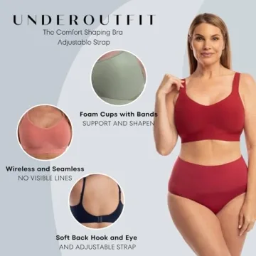 Underoutfit Wireless Bra - Comfort and Support for All Sizes