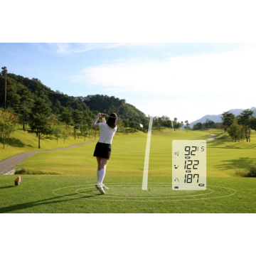 PRGR Black Pocket Launch Monitor HS-130A (New 2021 Model)