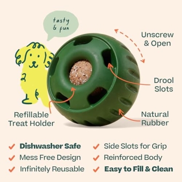 WOOF Pupsicle Interactive Dog Toy - Durable & Low-Mess