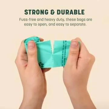 HoldOn Pet Waste Bags - Eco-Friendly & Durable Dog Poop Bags