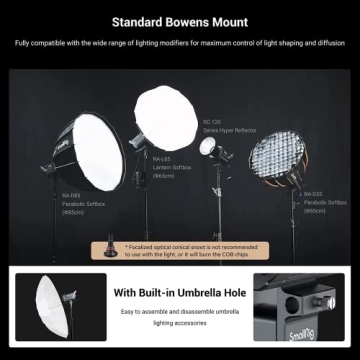 SmallRig RC 120B 120W LED Light for Photography and Video