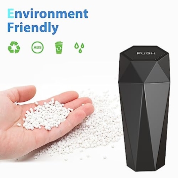 Stylish SINSEN Car Trash Can - Compact & Durable