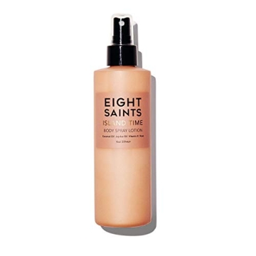 Eight Saints Island Time Body Spray Lotion - Natural, Coconut Scent for All Skin Types