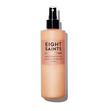 Eight Saints Island Time Body Spray Lotion - Natural, Coconut Scent for All Skin Types