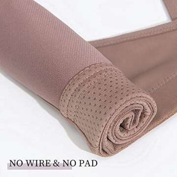 Wingslove High Impact Sports Bra for Women Plus Size